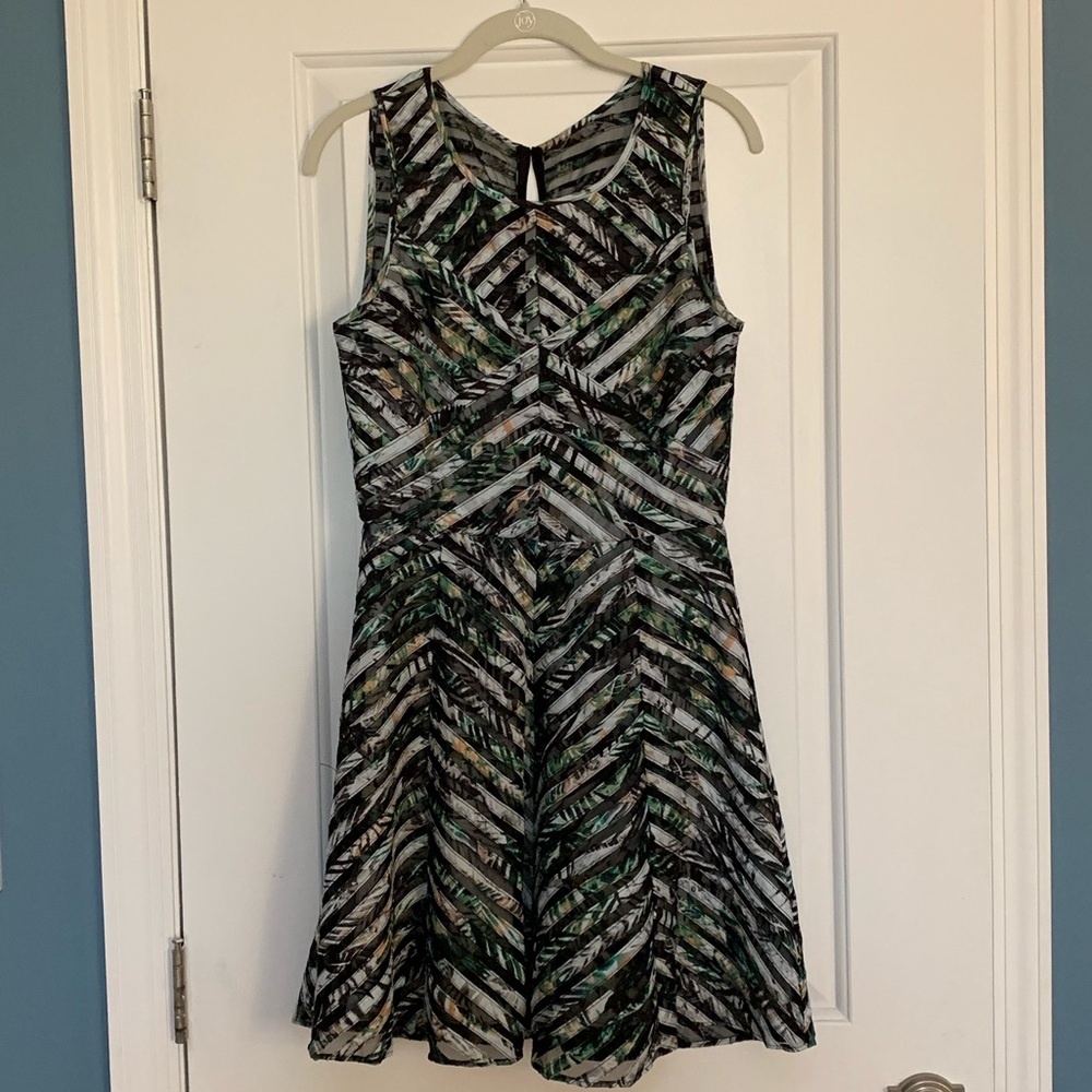 Parker A-line, sleeveless  dress. Size small.
